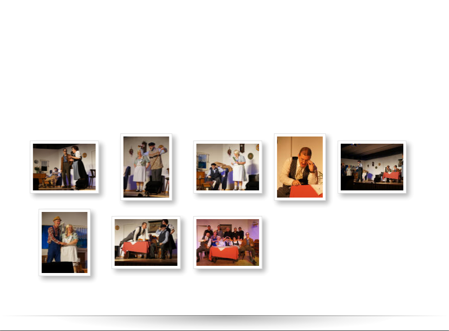 Im November 2012 feierte die zweite Aufführung Premiere.  Nach dem Original Rollenbuch von “Dat Höhrrohr”, geschrieben von Karl Bunje,  wurde das eingehessischte Stück “Des Hierruhr” aufgeführt.  Auch hier begeisterte das Ensemble mit großer Spielfreude und bescherte dem Publikum einen unvergesslichen Theaterabend.  Die Darsteller:  Julian Reichhold		Rebecca Zöller Julian Feuerbach		Silke Merz Hendrik Roth		Jan-Otto Weber  Leitung und Regie: Heinz Fink 2012