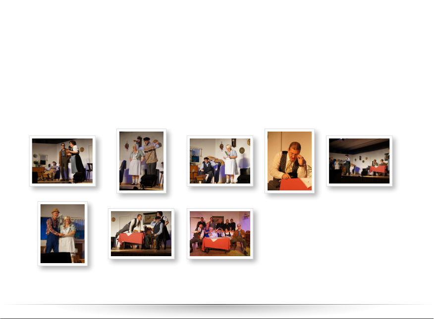 Im November 2012 feierte die zweite Aufführung Premiere.  Nach dem Original Rollenbuch von “Dat Höhrrohr”, geschrieben von Karl Bunje,  wurde das eingehessischte Stück “Des Hierruhr” aufgeführt.  Auch hier begeisterte das Ensemble mit großer Spielfreude und bescherte dem Publikum einen unvergesslichen Theaterabend.  Die Darsteller:  Julian Reichhold		Rebecca Zöller Julian Feuerbach		Silke Merz Hendrik Roth		Jan-Otto Weber  Leitung und Regie: Heinz Fink 2012